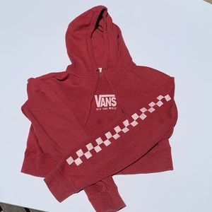 Vans cropped hoodie